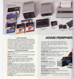 Atari brochure page 3