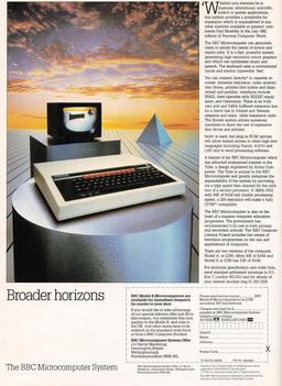 BBC Micro advert (Electronics & Computing Monthly, December 1982)