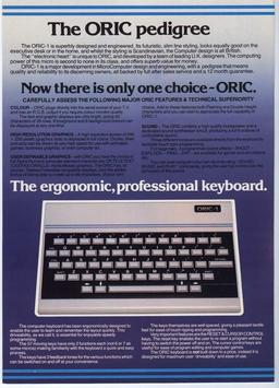 Oric-1 Brochure page 3