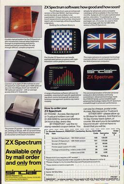 ZX Spectrum brochure page 4