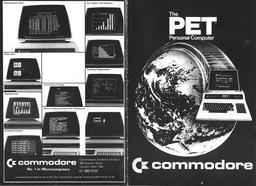 Commodore PET advert 1 cover