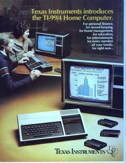 TI99/4 Brochure page 1