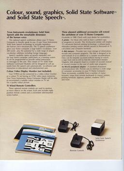 TI99/4 Brochure page 9