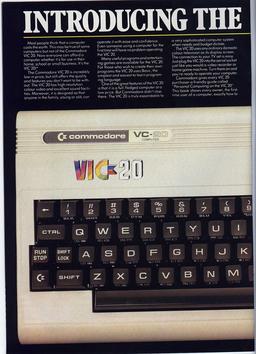 VIC-20 brochure page 2