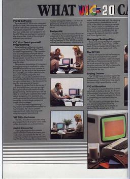 VIC-20 brochure page 4